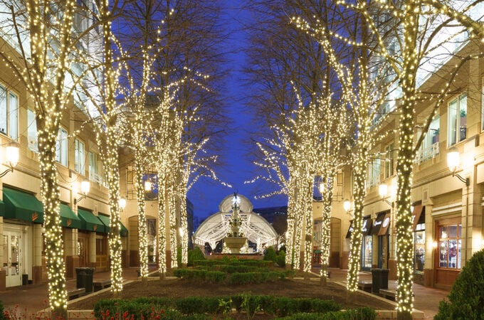 S4 Lights Decorative Bulbs and Benchmark at Reston Town Center (1)