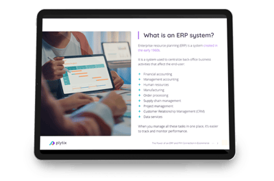 PIM and ERP For Ecommerce - at a glance