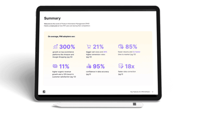 How PIM Adopters Are Outperforming the Competition