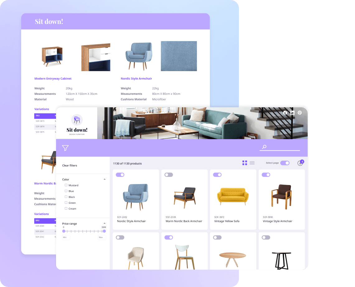 Brand portals and branded PDFs