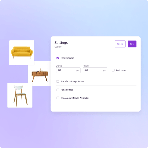 resize assets feature preview