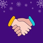 A handshake.