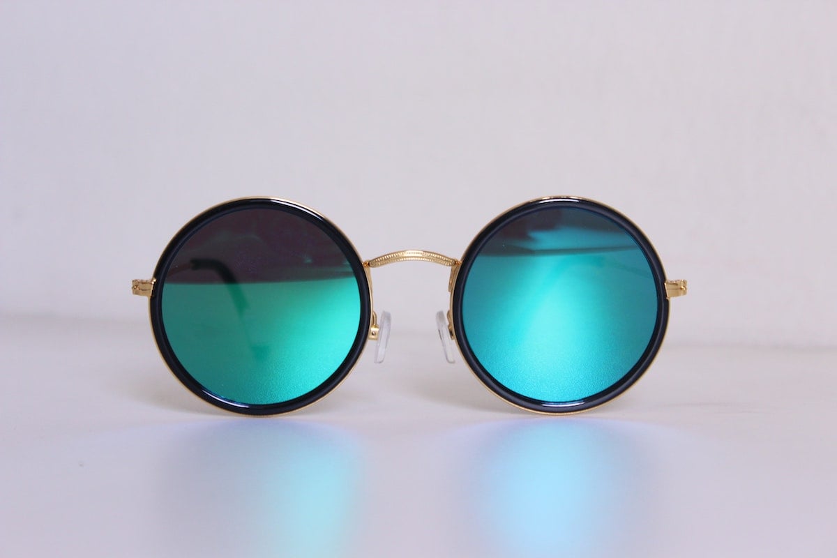 A pair of sunglasses to represent cultural perspective