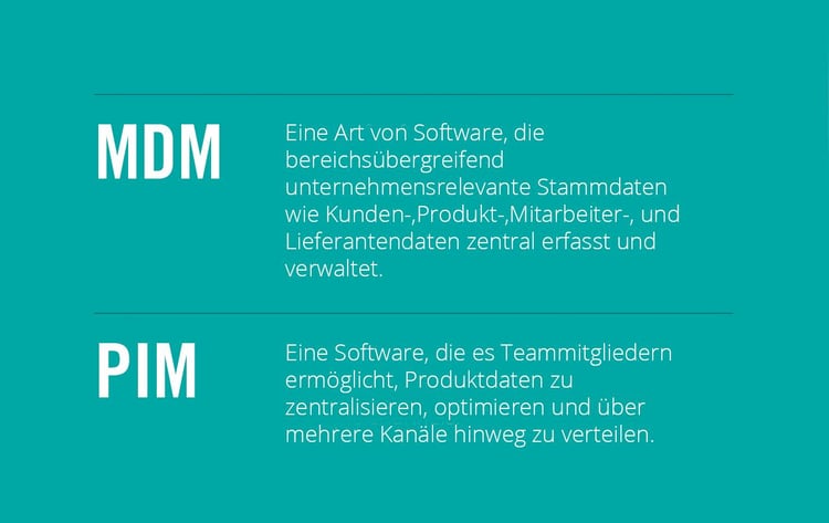 Abbildung Vergleich MDM vs PIM