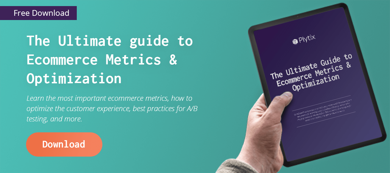 Download of FREE ebook on ecommerce metrics and optimization!