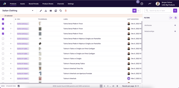 Inside the Plytix PIM platform