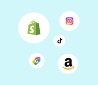 An image showing a few ecommerce platforms.