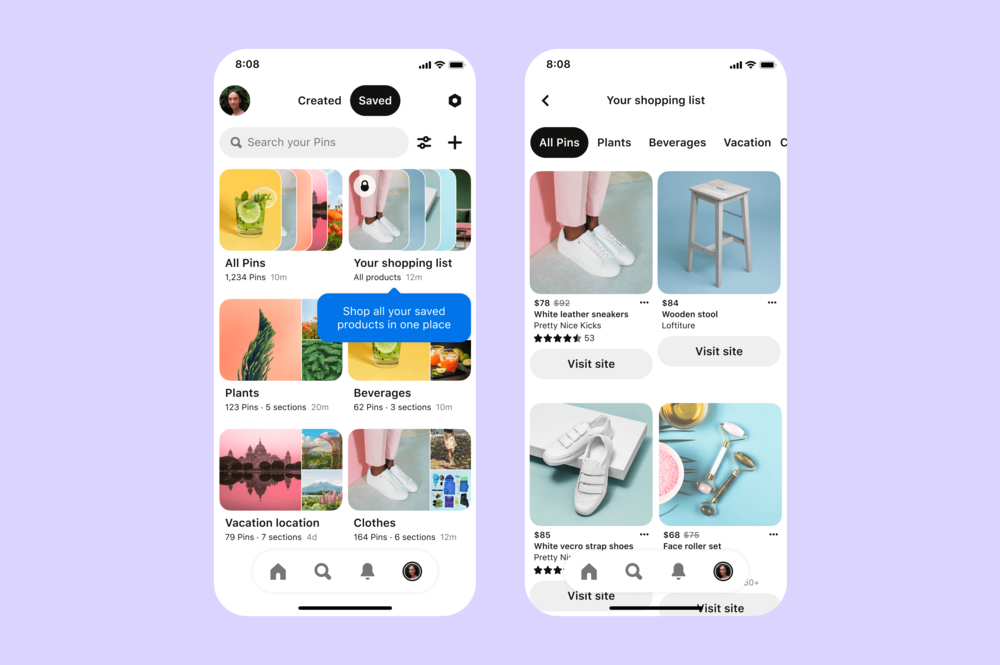 shopping on mobile