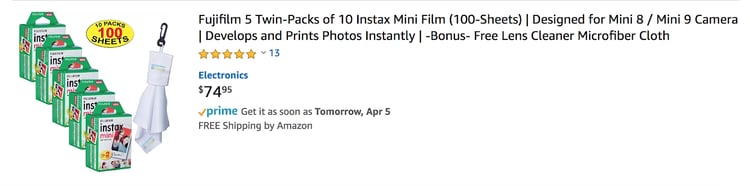 Offer a Bonus Product