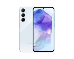 A Samsung Galaxy A55.