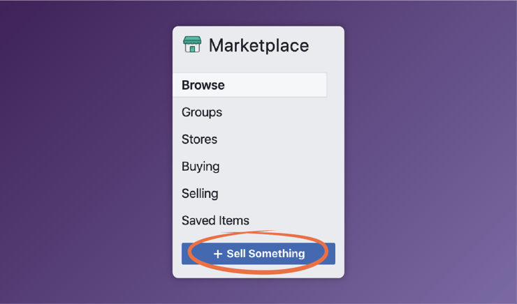 sell something