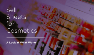 Sell Sheets for Cosmetics