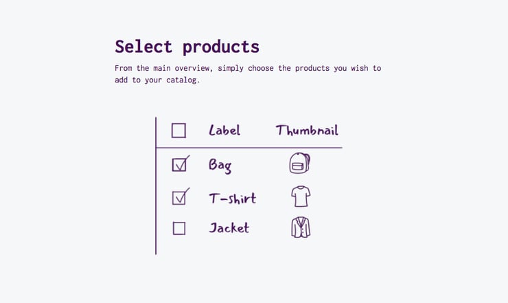 select products