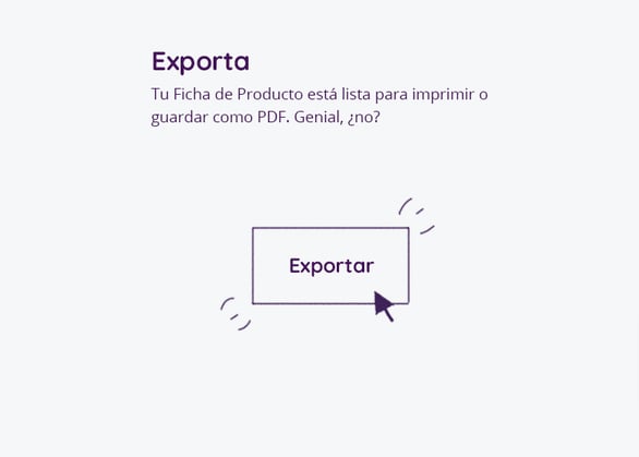 PDF exporta en Plytix