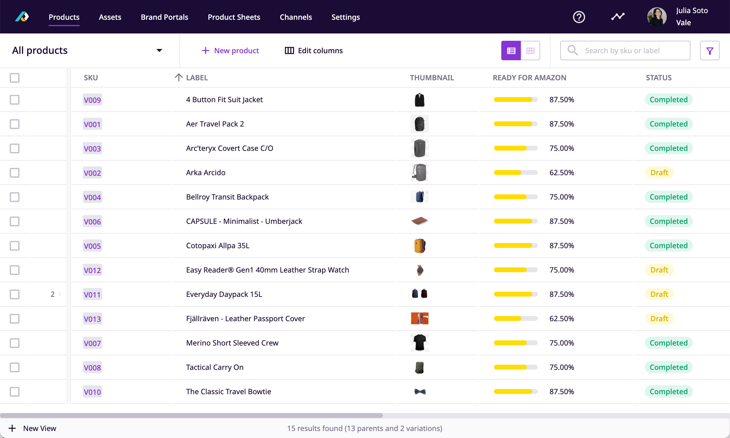 Product information