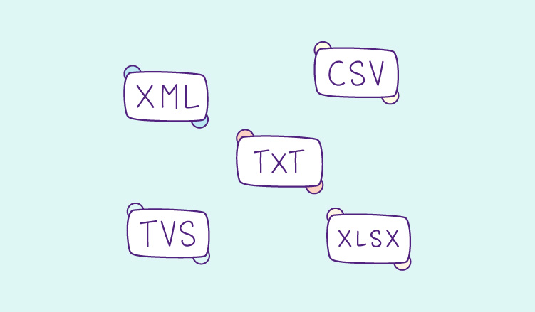 A Guide to Product Feeds and File Formats for Different Channels