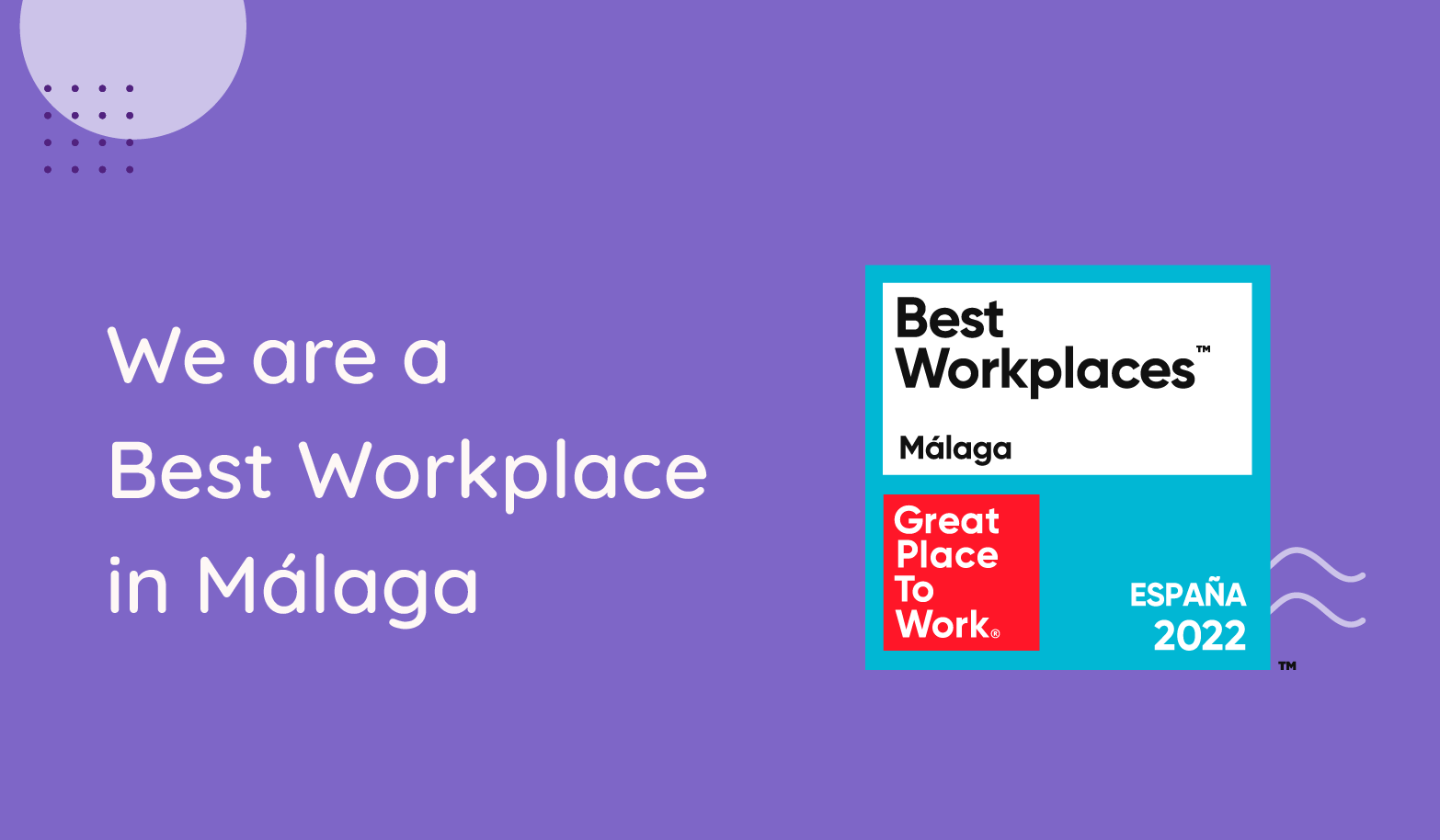 Plytix ranks as the #1 Best Workplace in Málaga, again