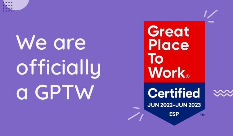 Plytix certified as a Great Place To Work in Spain