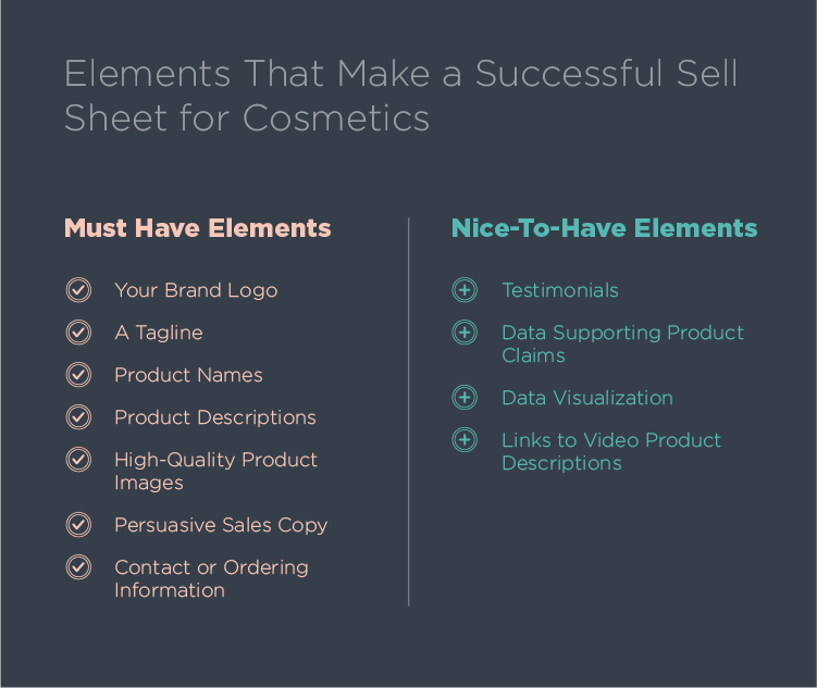 How To Create Successful Sell Sheets for Cosmetics