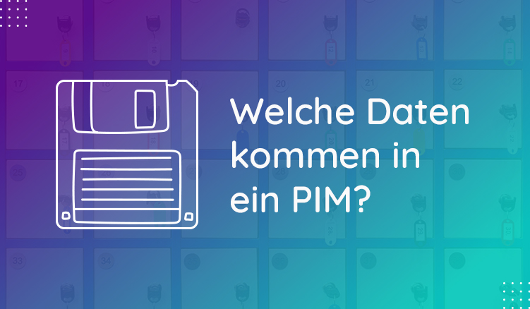 Welche Daten kommen in ein PIM?