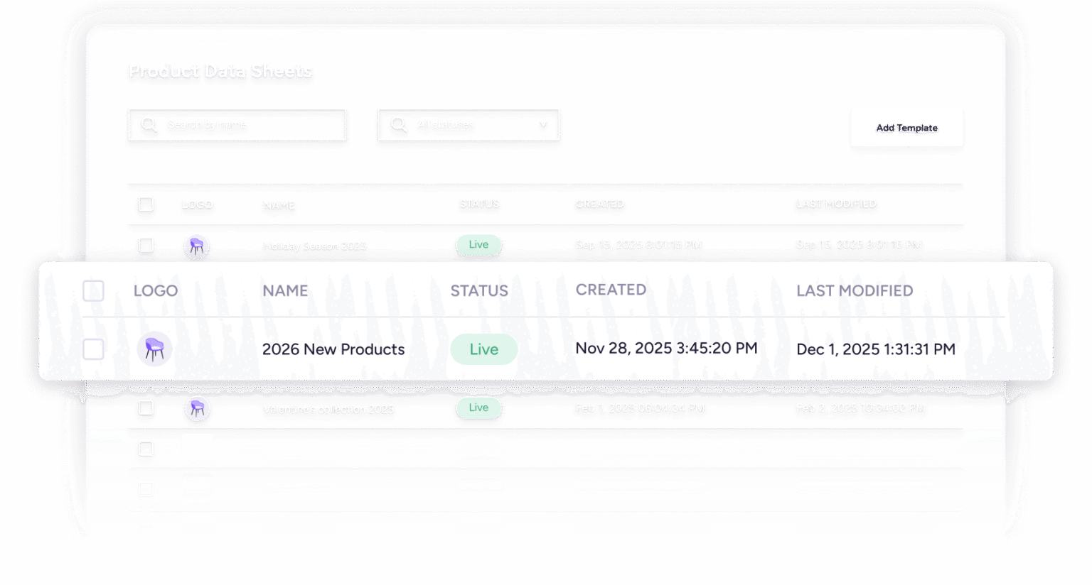 Product Data Sheets | Plytix