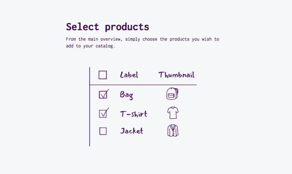 select products