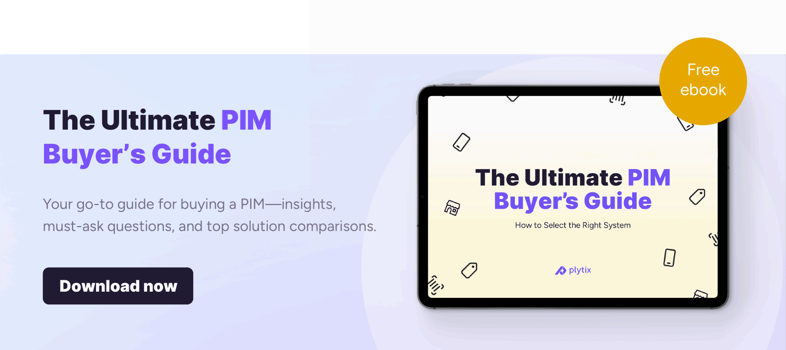 The ultimate PIM buyer's guide - Ebook