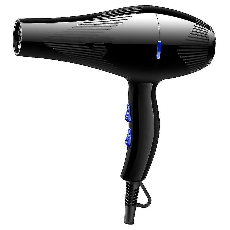 A black hairdryer.