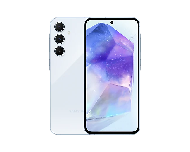A Samsung Galaxy A55.